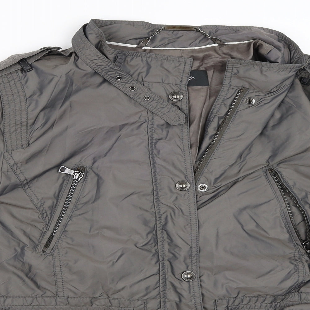 Marks and Spencer Womens Grey   Windbreaker Coat Size 16