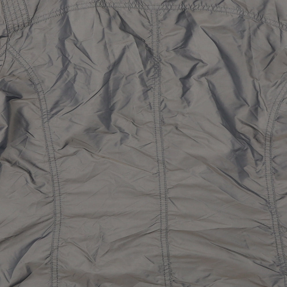 Marks and Spencer Womens Grey   Windbreaker Coat Size 16