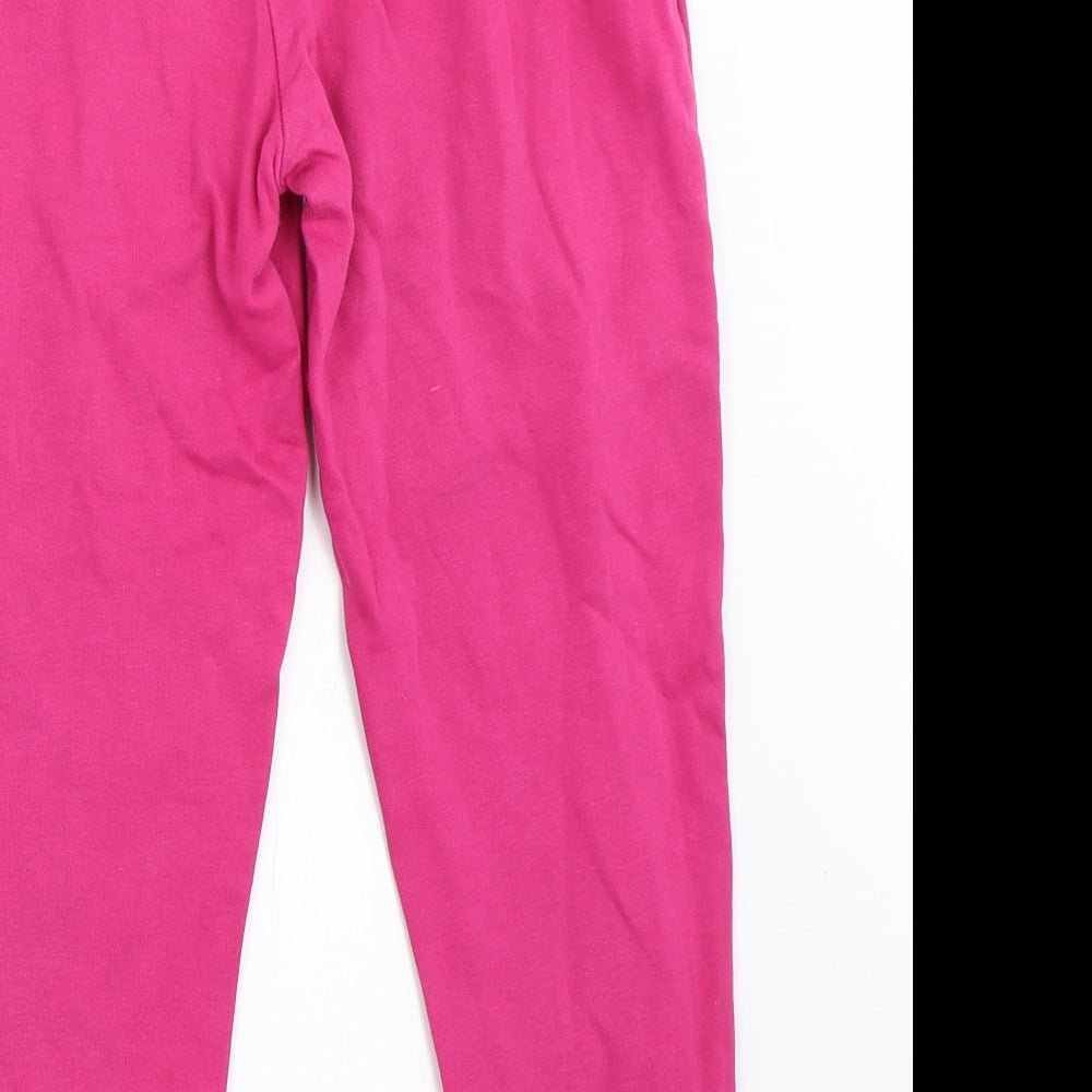 George Girls Pink   Jogger Trousers Size 7-8 Years