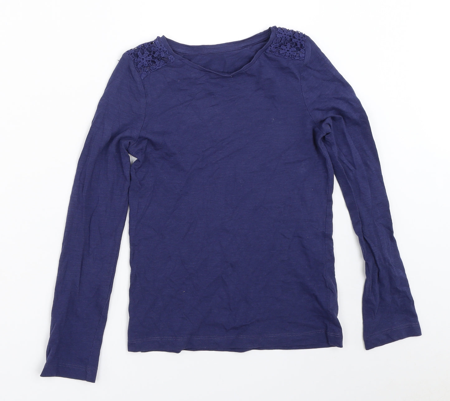 Mothercare Girls Blue   Basic T-Shirt Size 8-9 Years