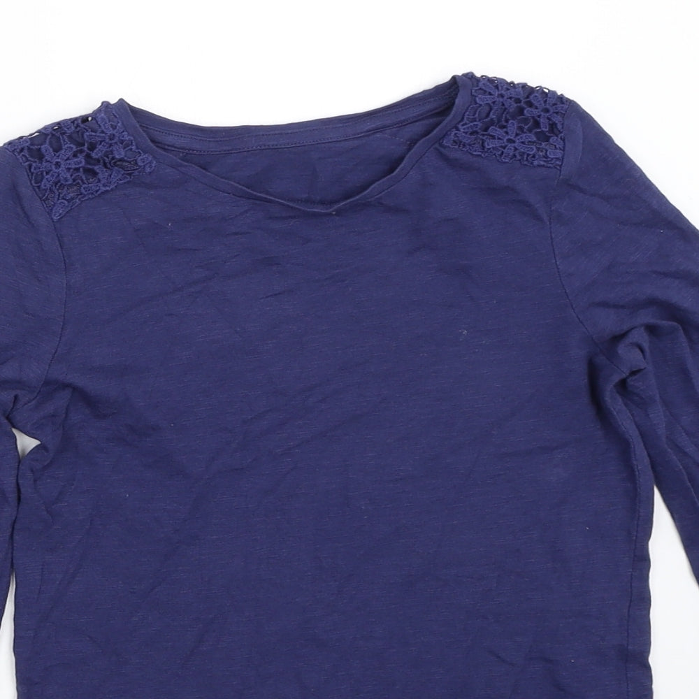 Mothercare Girls Blue   Basic T-Shirt Size 8-9 Years