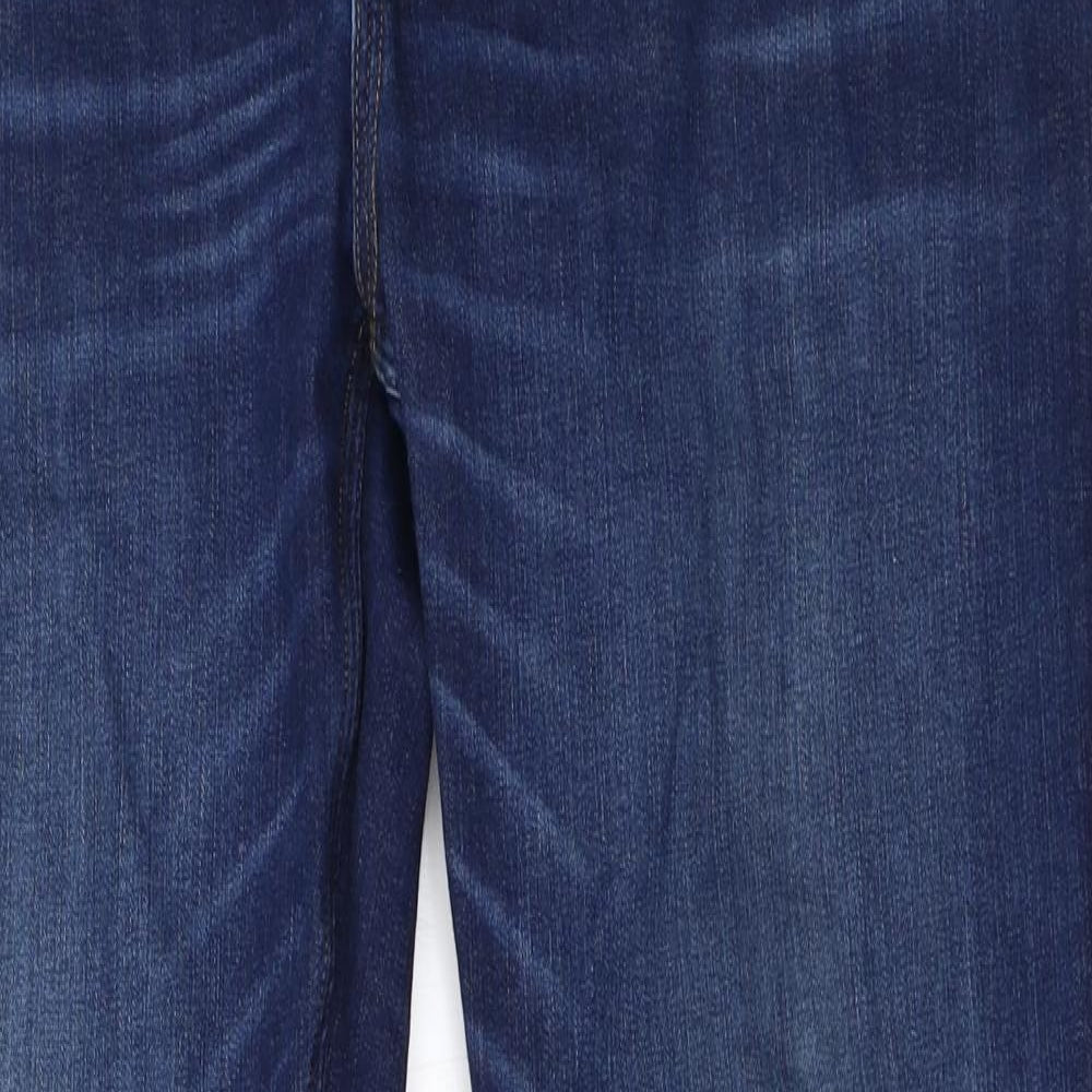 River Island Mens Blue  Denim Straight Jeans Size 36 in L31 in