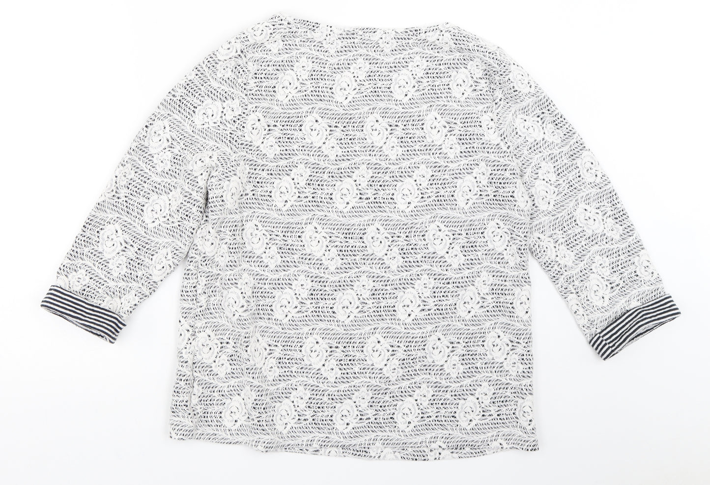 Marks and Spencer Womens Ivory   Pullover Jumper Size 14