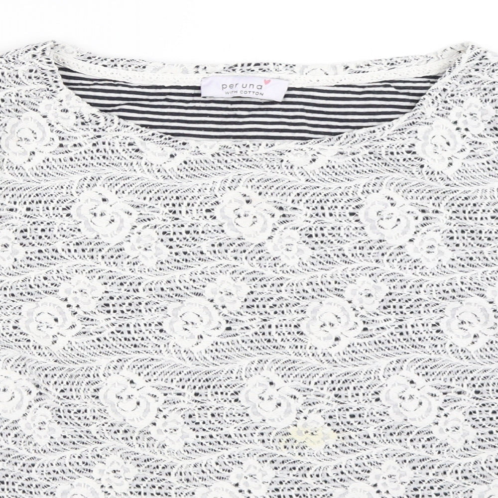 Marks and Spencer Womens Ivory   Pullover Jumper Size 14