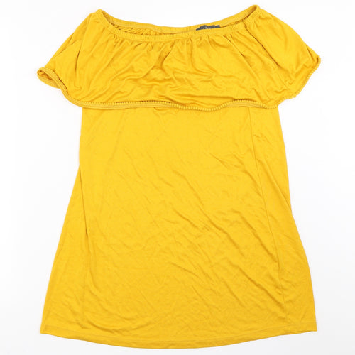Primark Womens Yellow   Mini  Size 14