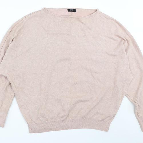 F&F Womens Pink   Pullover Jumper Size 18