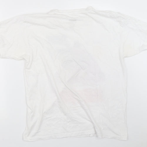 Star Wars Mens White    T-Shirt Size L  - star wars
