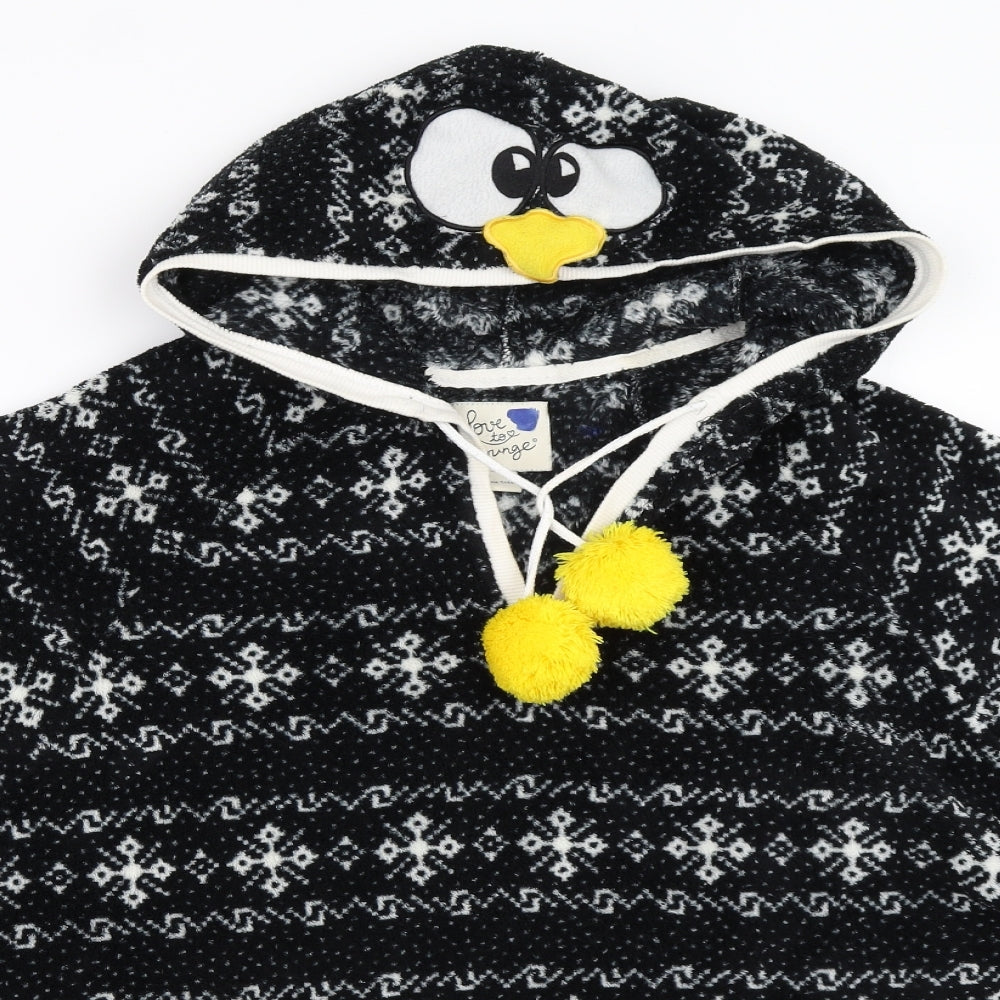 Primark Womens Black Solid  Top One Piece One Size