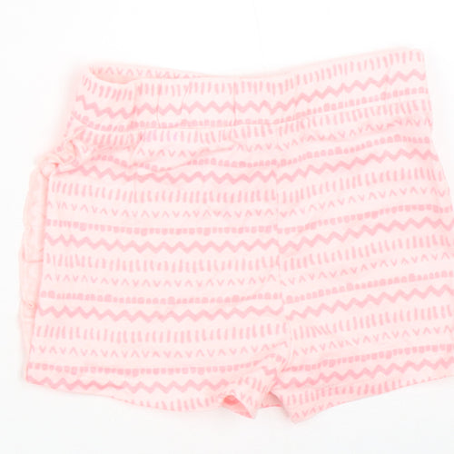 So Cute Girls Pink   Cropped Trousers Size 6-9 Months