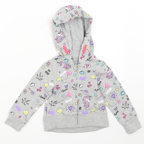 Pep&Co Girls Grey   Jacket  Size 9-12 Months