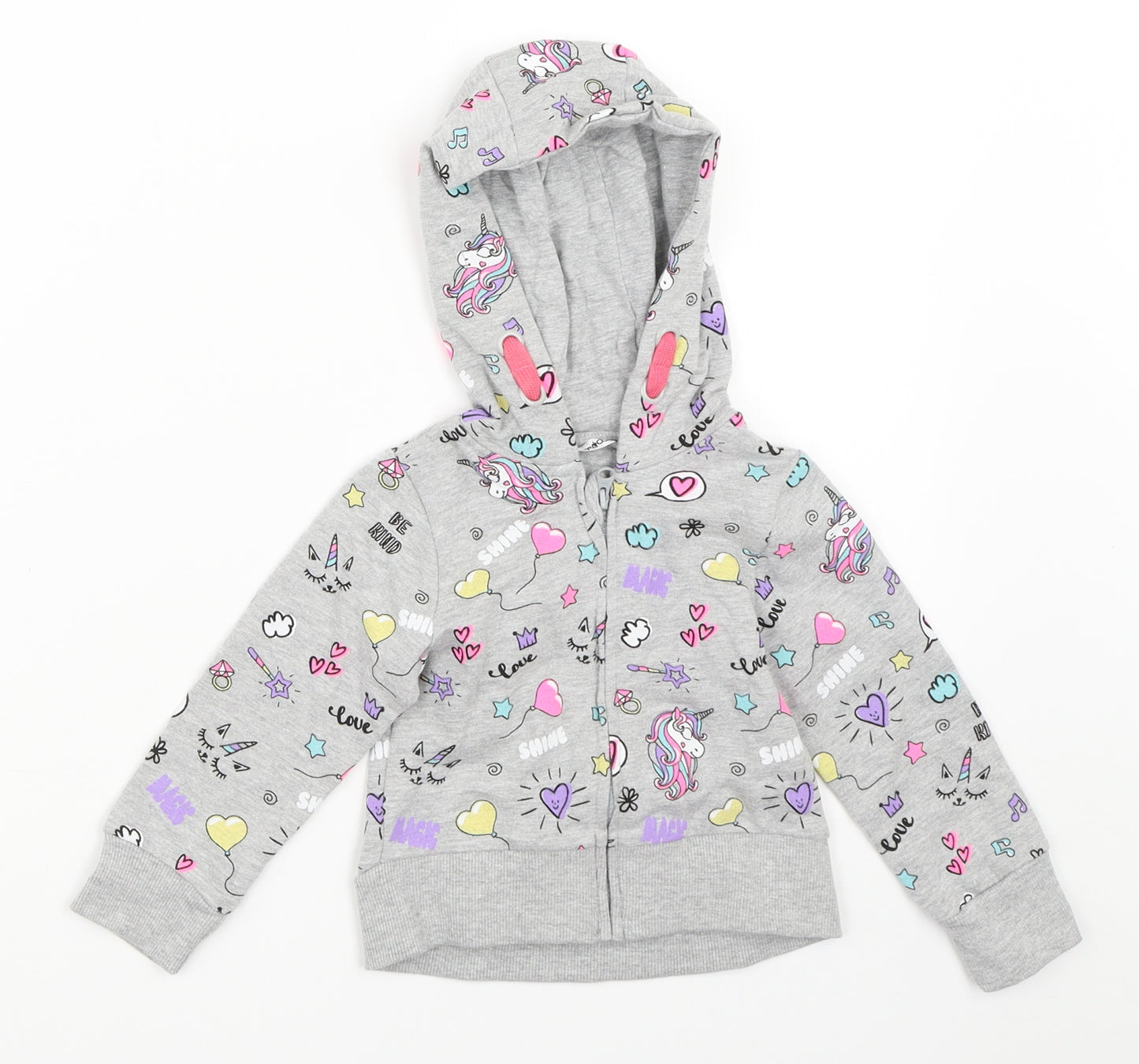 Pep&Co Girls Grey   Jacket  Size 9-12 Months