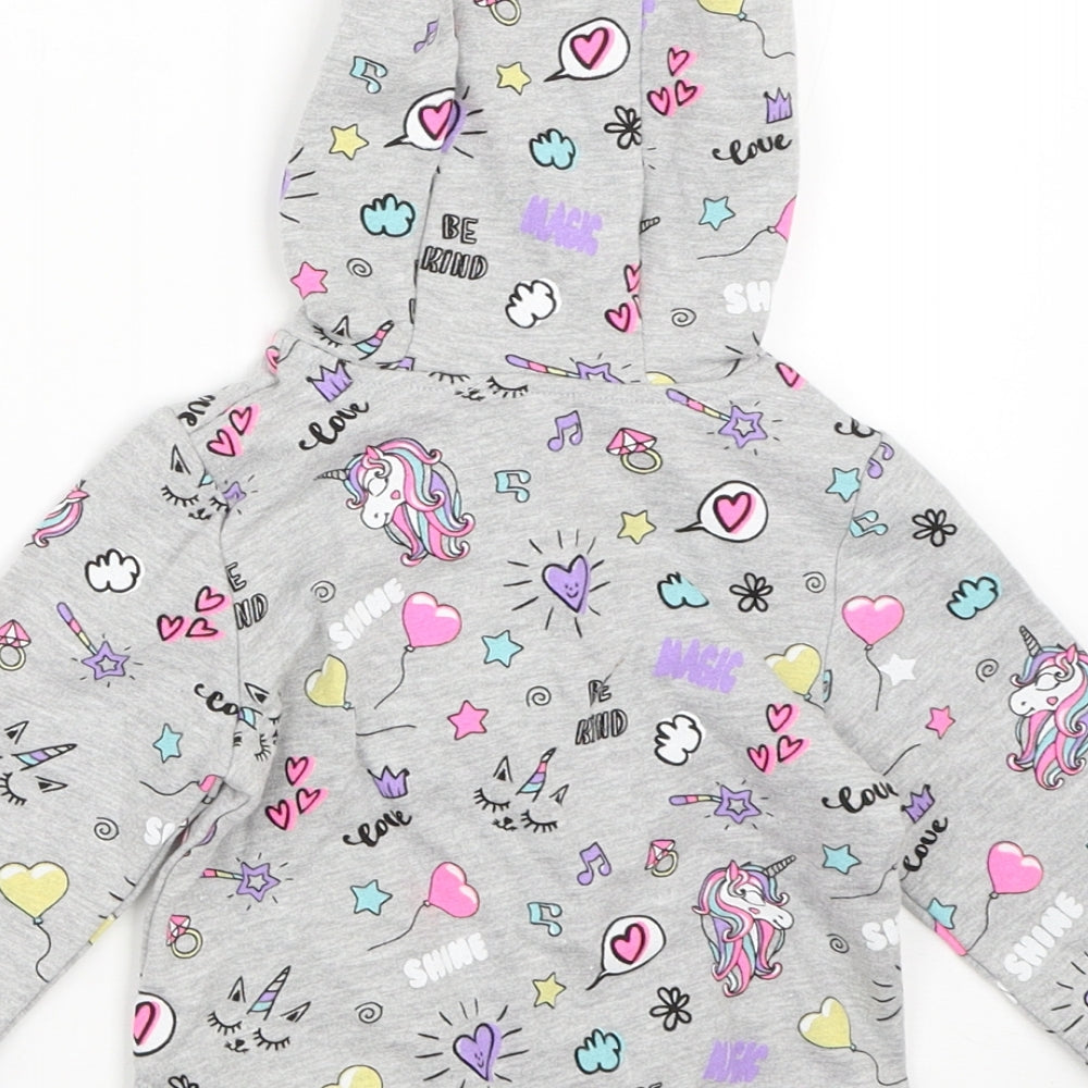 Pep&Co Girls Grey   Jacket  Size 9-12 Months