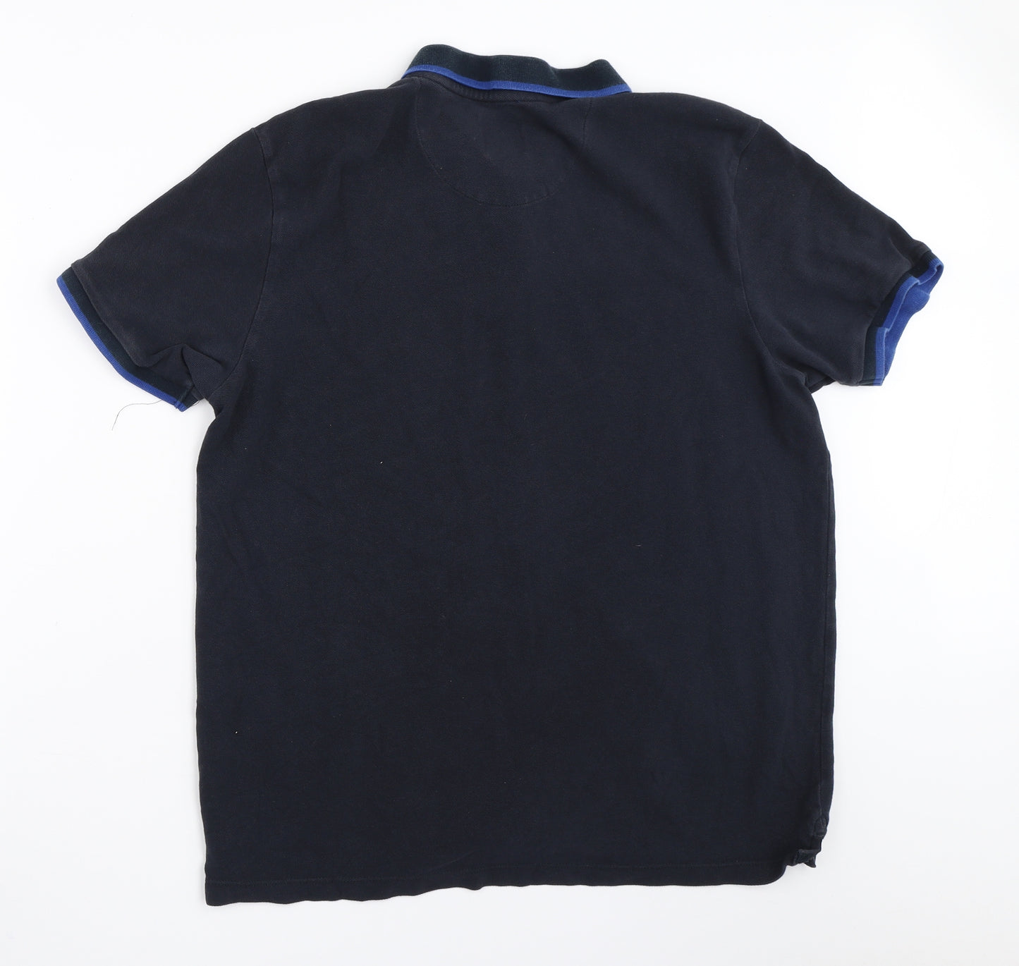 Burton Mens Blue    Polo Size L