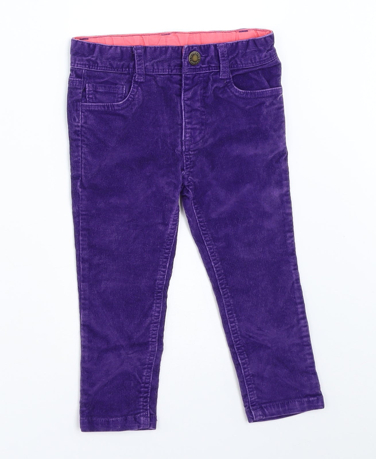 Mini Club Girls Purple   Capri Jeans Size 18-24 Months
