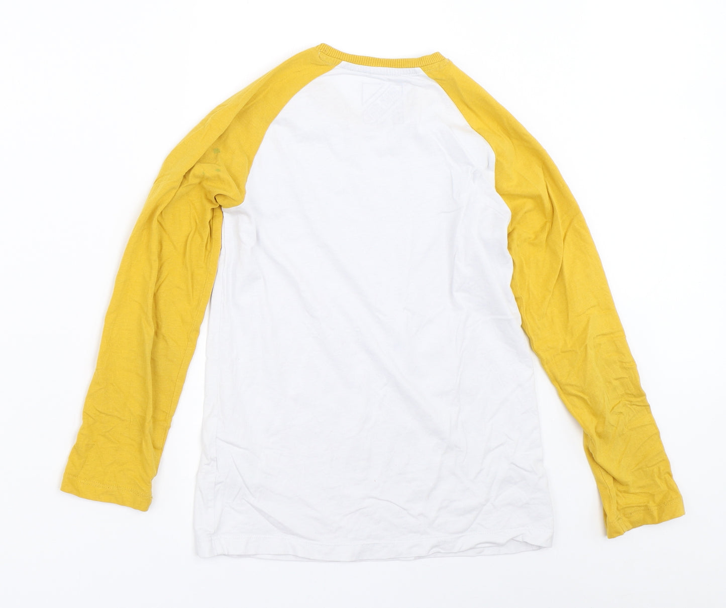 Matalan Boys Yellow   Basic T-Shirt Size 9 Years