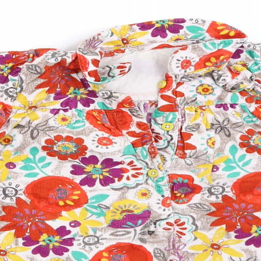 Marks and Spencer Girls Multicoloured Floral  Trapeze & Swing  Size 12-18 Months