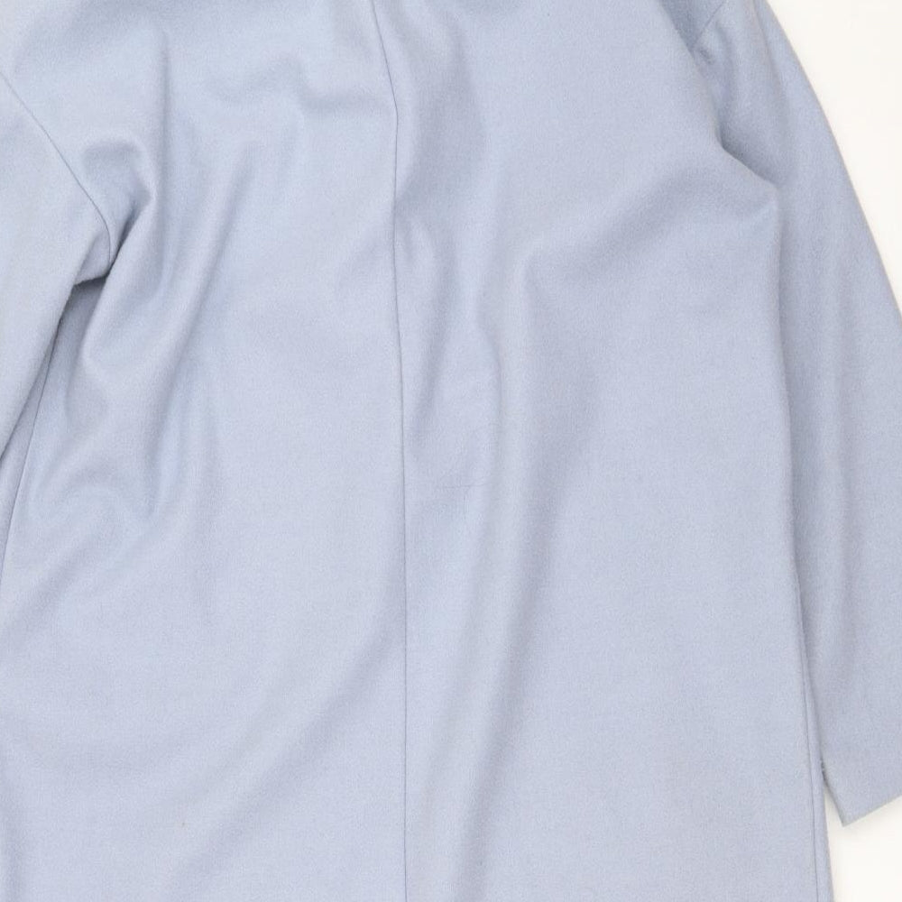 Primark Womens Blue   Overcoat Coat Size 8