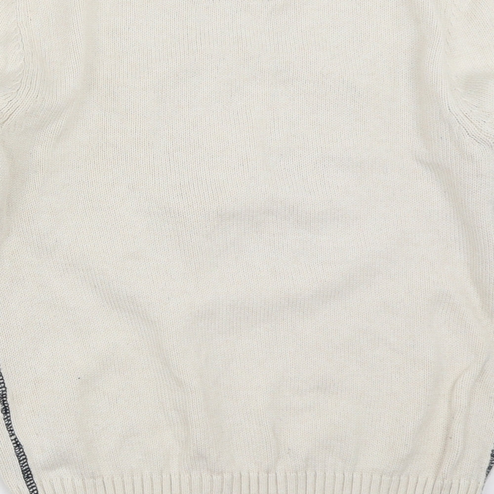 H&M Boys Ivory   Pullover Jumper Size 9-10 Years