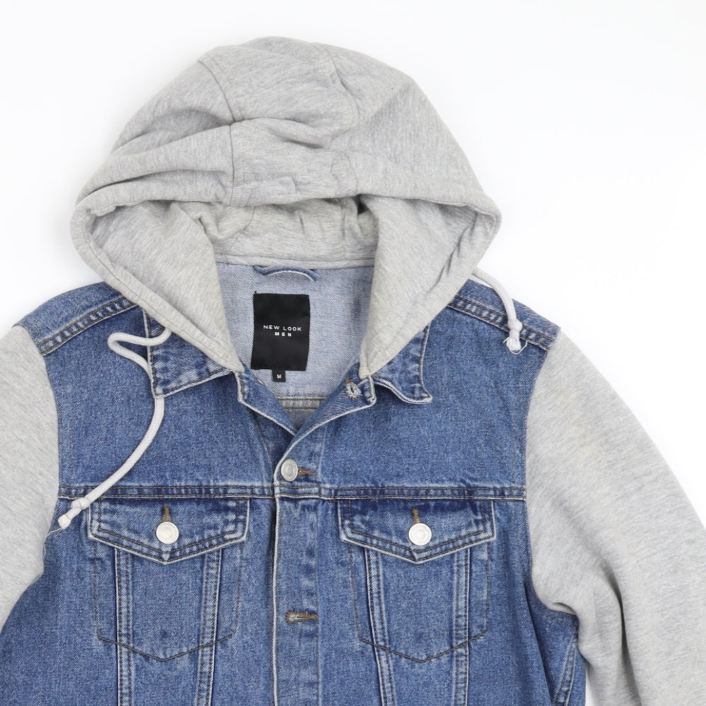 New Look Mens Blue  Denim Jacket  Size M