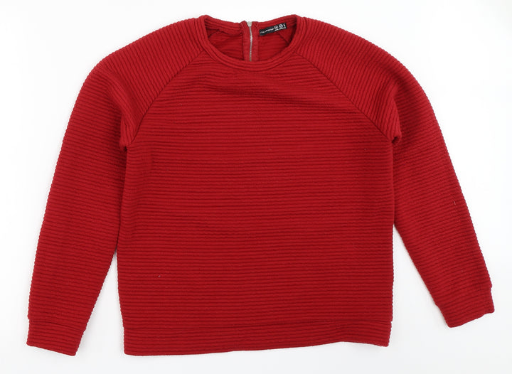 Atmosphere Womens Red   Pullover Sweatshirt Size 14