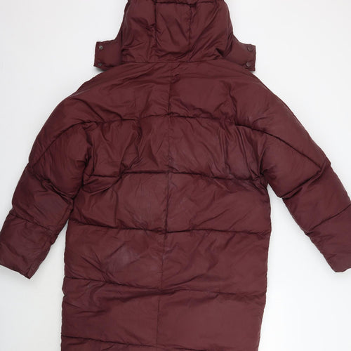 Missguided Womens Purple   Jacket Coat Size 8