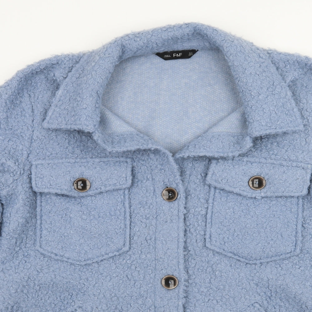 F&F Womens Blue   Jacket  Size 14