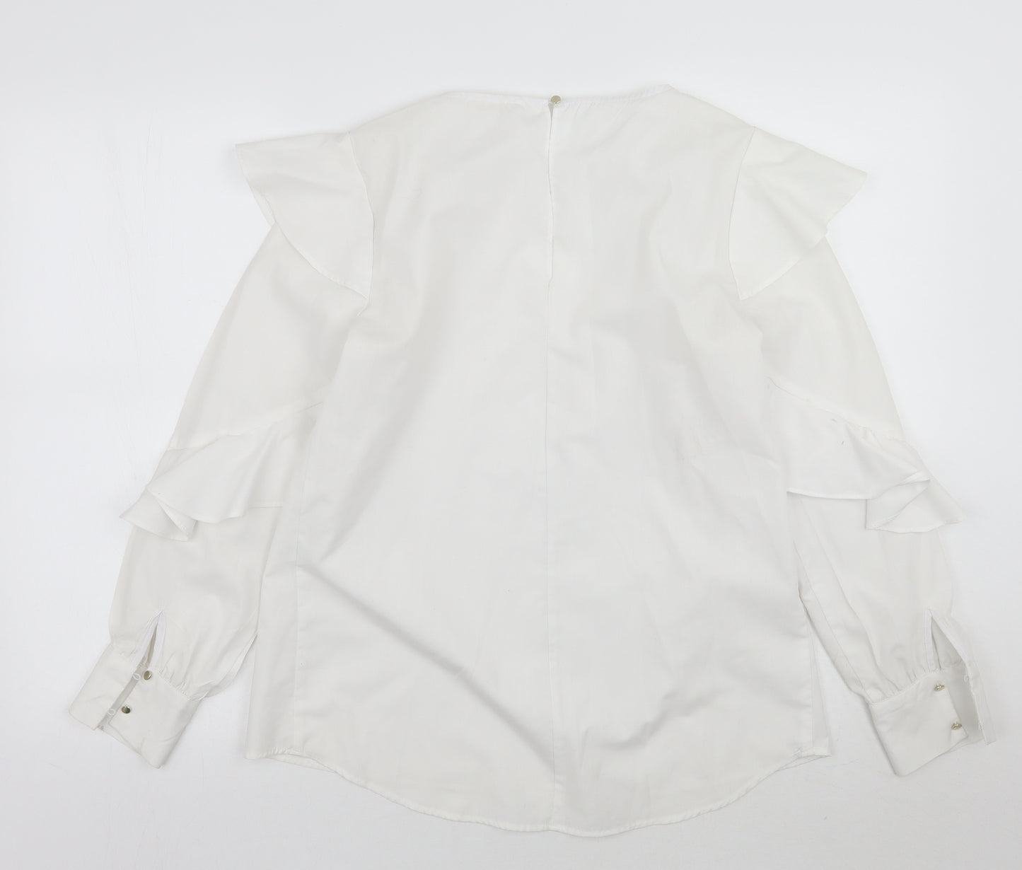 River Island Womens White   Basic Blouse Size 16
