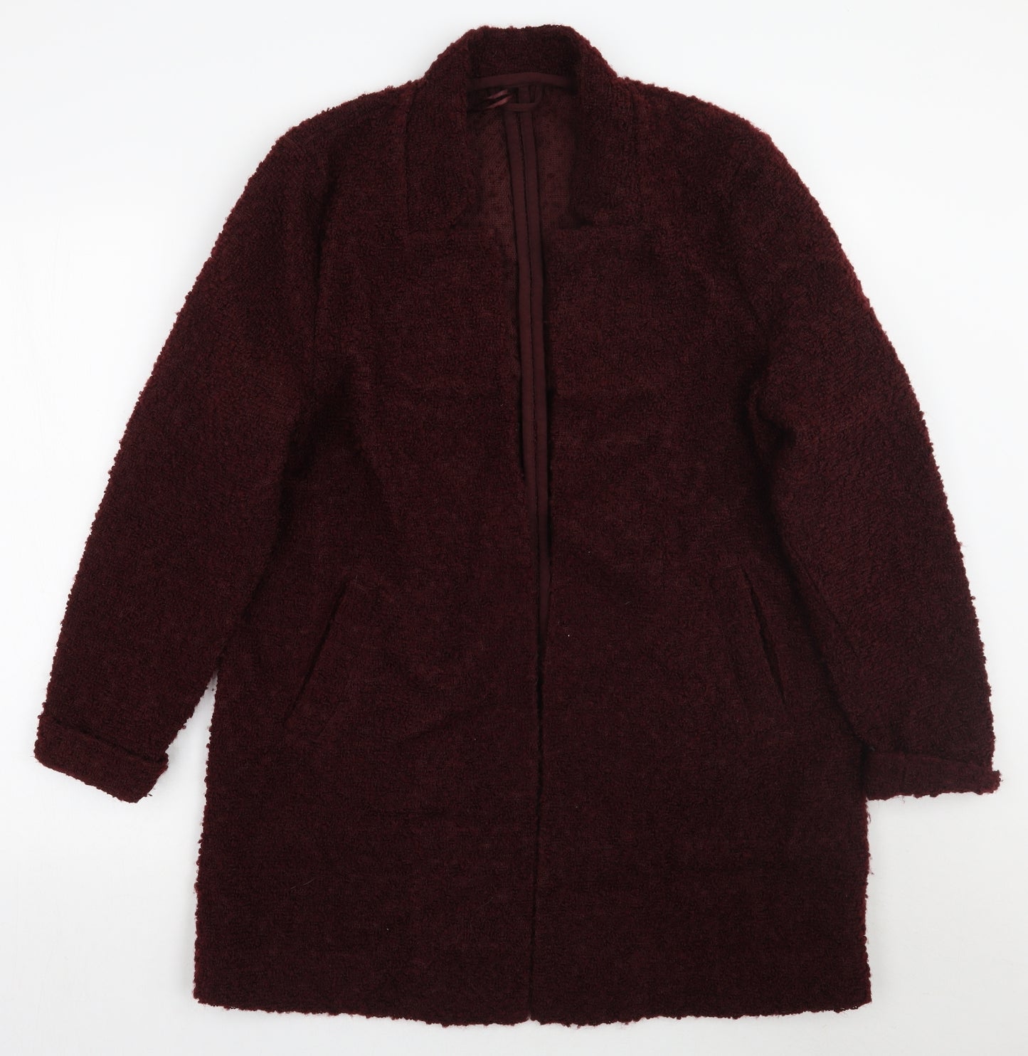 F&F Womens Red   Jacket Coat Size 14