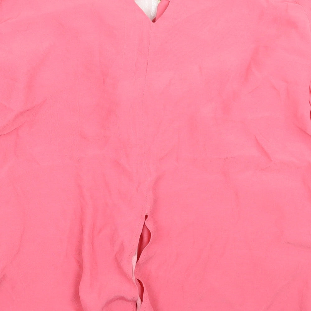 F&F Womens Pink   Basic Button-Up Size 14