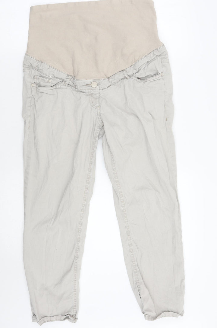 H&M Womens Grey Cropped Jeans Size 10 L24 in