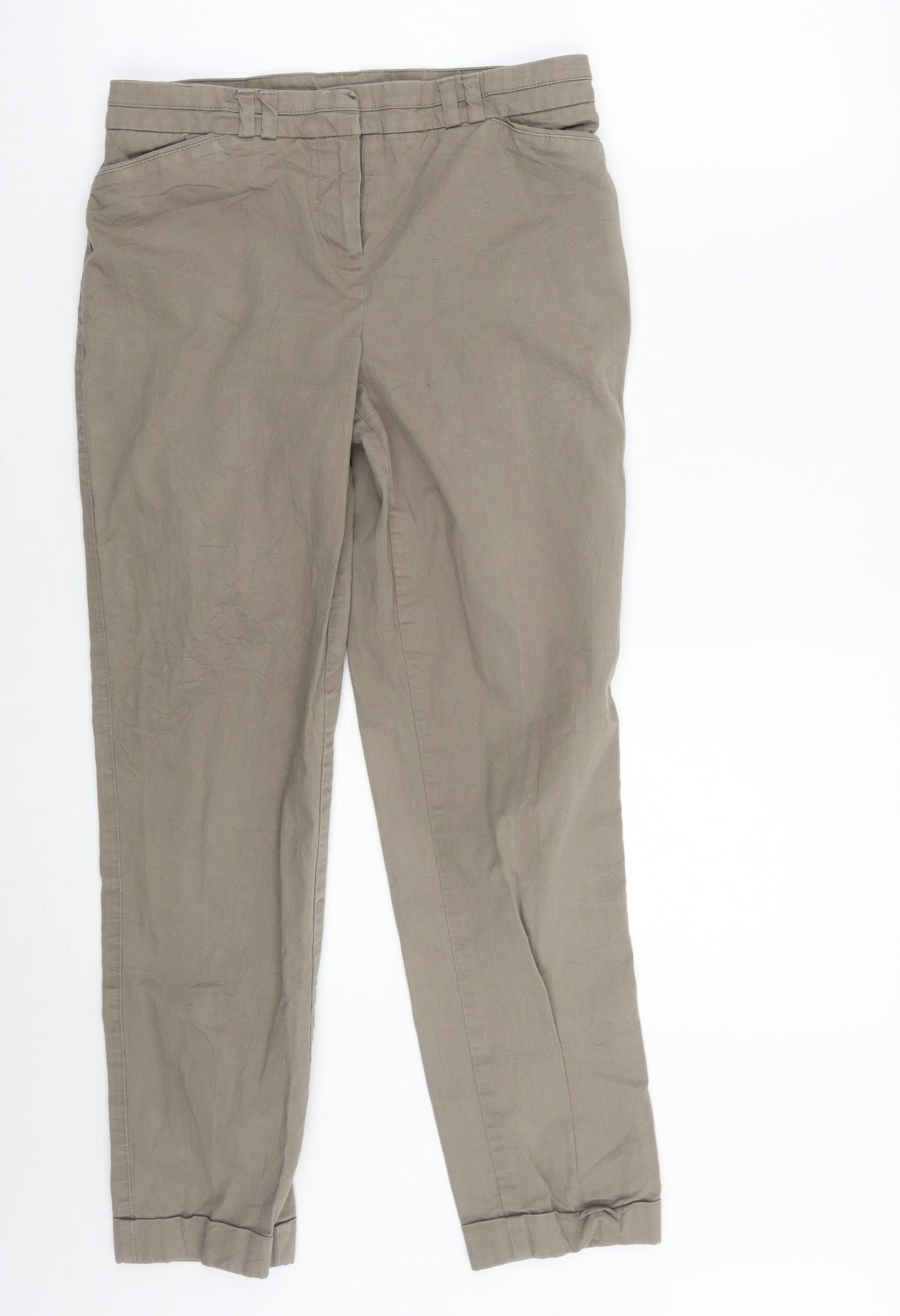camaieu Womens Green   Trousers  Size 28 L25 in