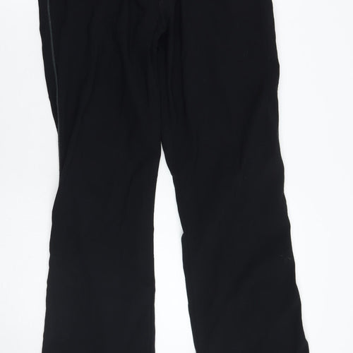 Texas bull Womens Black   Trousers  Size 44 L31 in