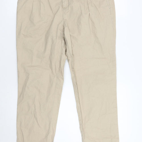 Colours of The World Womens Beige   Chino Trousers Size 40 L29 in