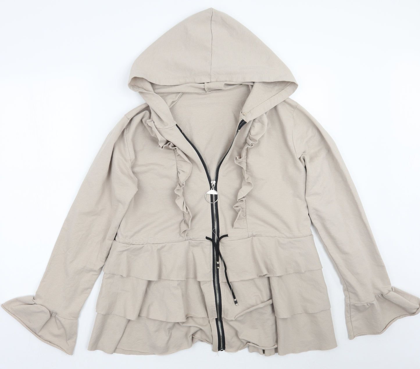 Preworn Womens Beige   Jacket Coat One Size