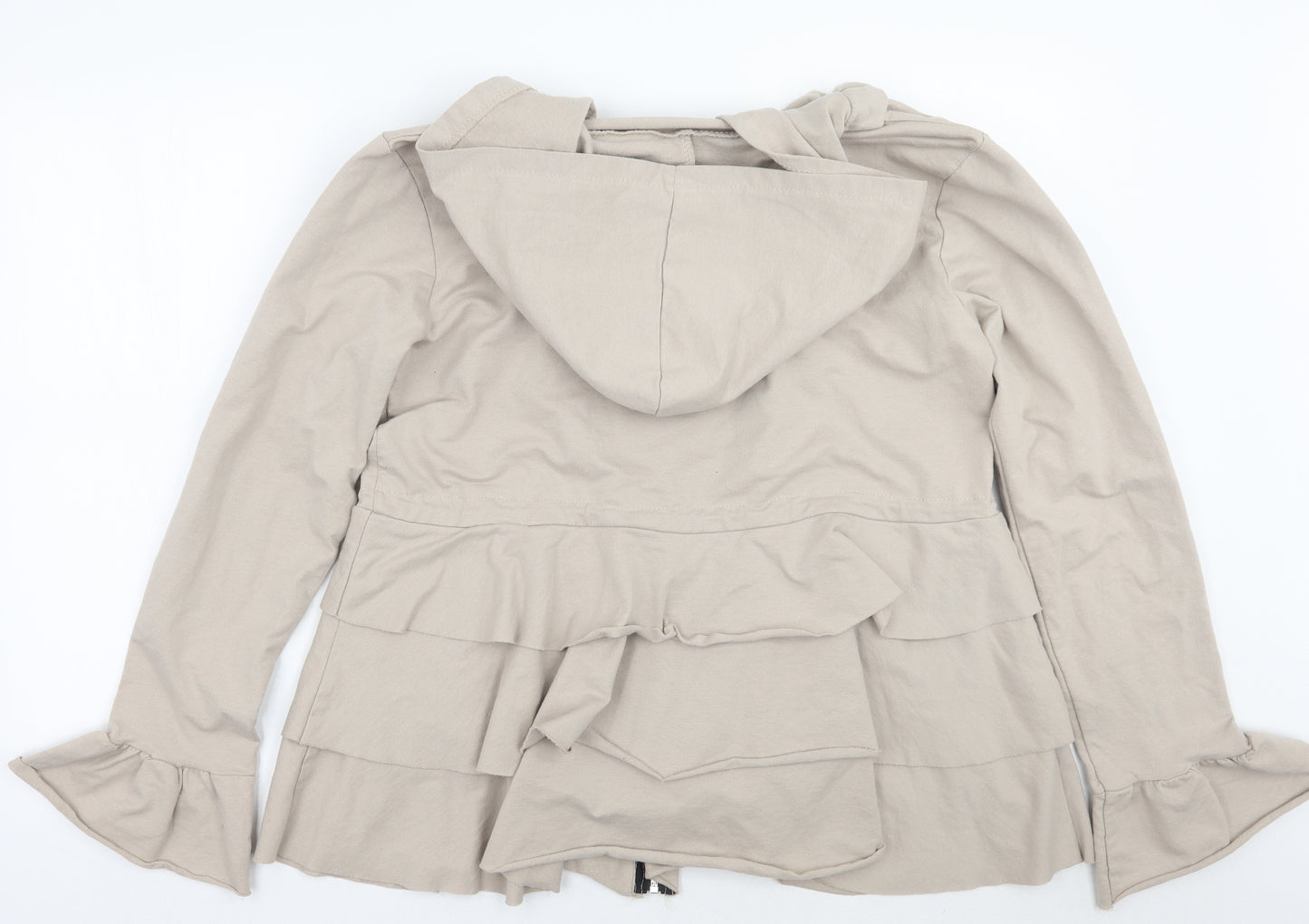 Preworn Womens Beige   Jacket Coat One Size