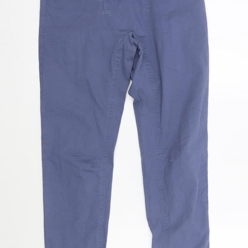 Rainbow Womens Blue   Chino Trousers Size 34 L26 in
