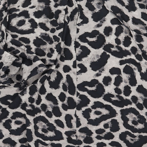 Yoins Womens  Animal Print  Basic Blouse Size XL