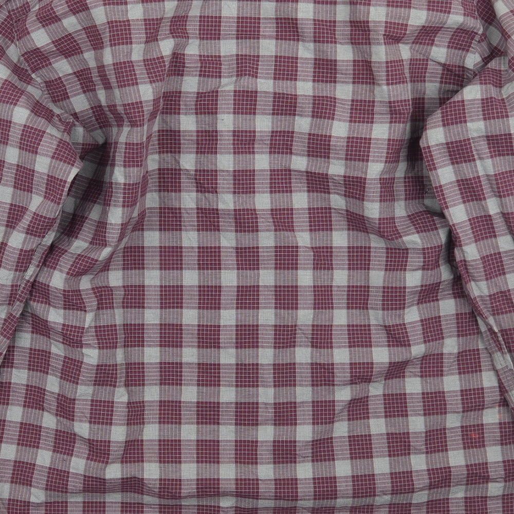 Matalan Mens Red Check   Button-Up Size L