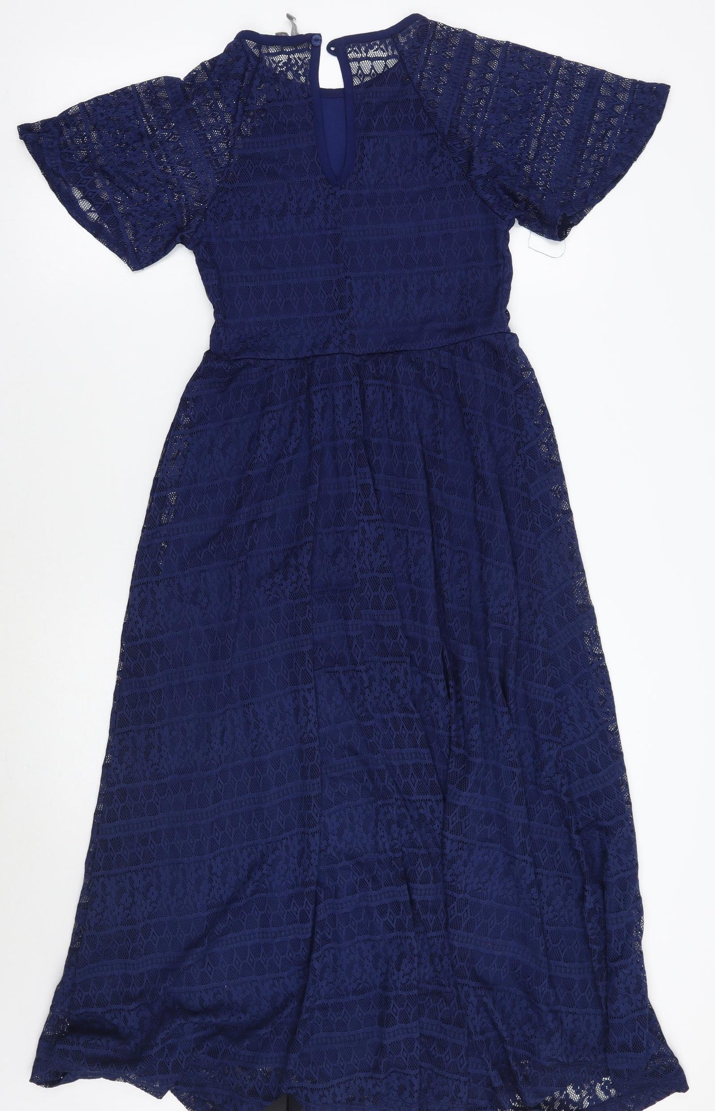 ASOS Womens Blue Floral  A-Line  Size 8