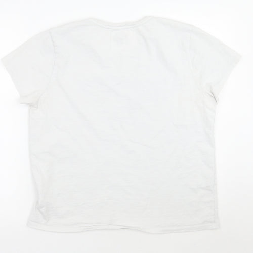 Polo Ralph Lauren Mens White    T-Shirt Size XL
