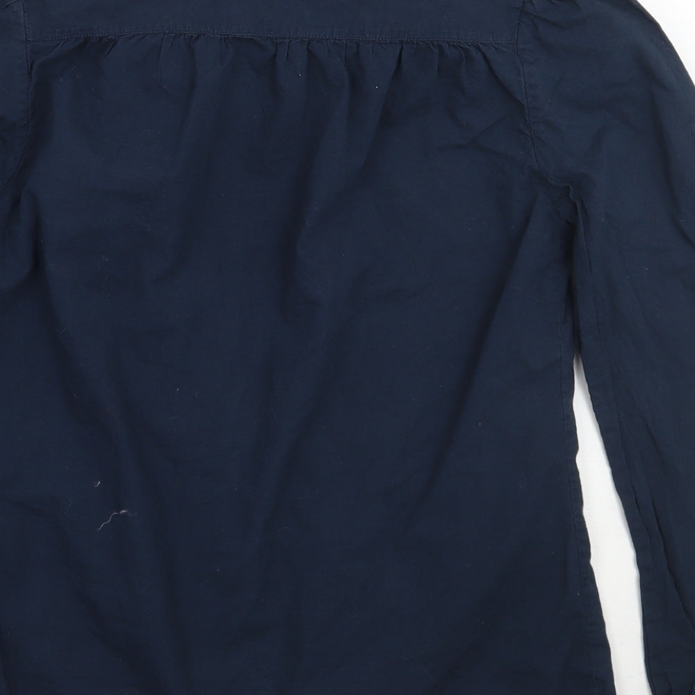 Jack Wills Womens Blue   Basic Button-Up Size 8
