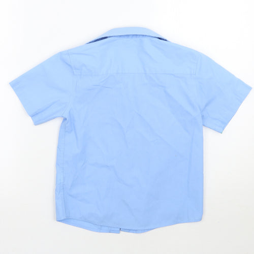TU Boys Blue   Basic Button-Up Size 6 Years