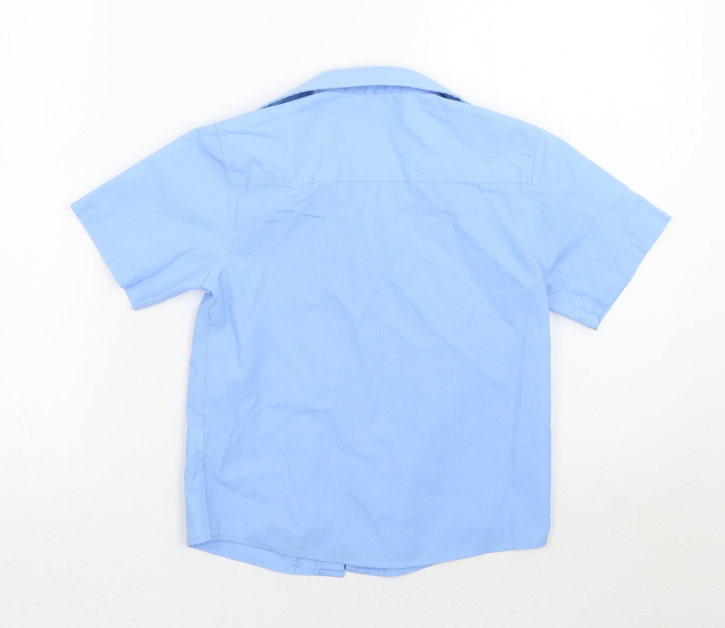 TU Boys Blue   Basic Button-Up Size 6 Years