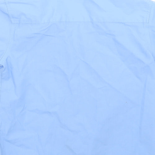 TU Boys Blue   Basic Button-Up Size 6 Years