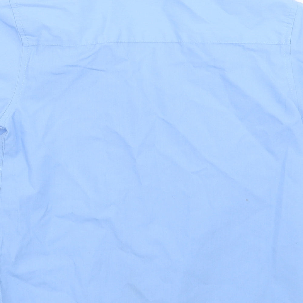 TU Boys Blue   Basic Button-Up Size 6 Years