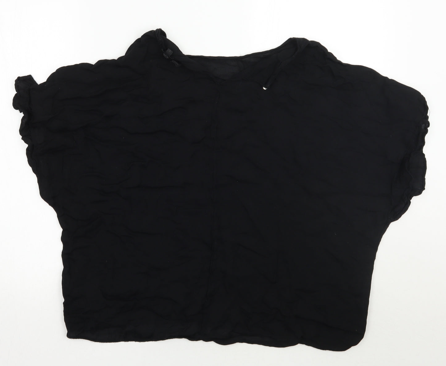 River Island Womens Black   Camisole Blouse Size L