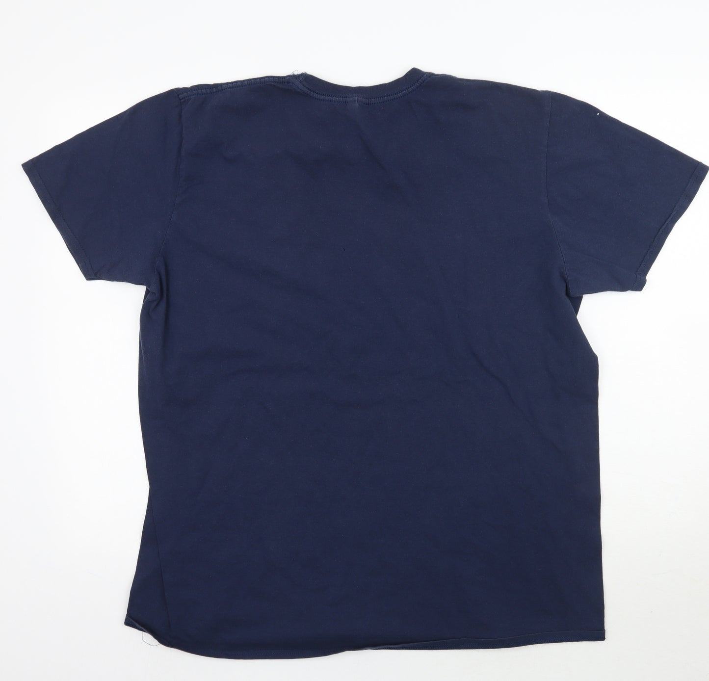 Gildan Womens Blue   Basic T-Shirt Size L