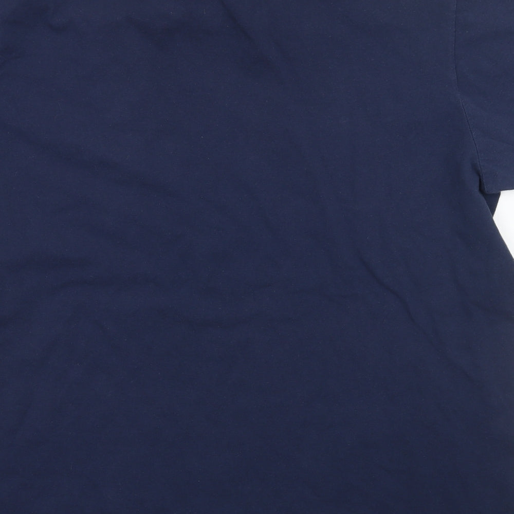 Gildan Womens Blue   Basic T-Shirt Size L