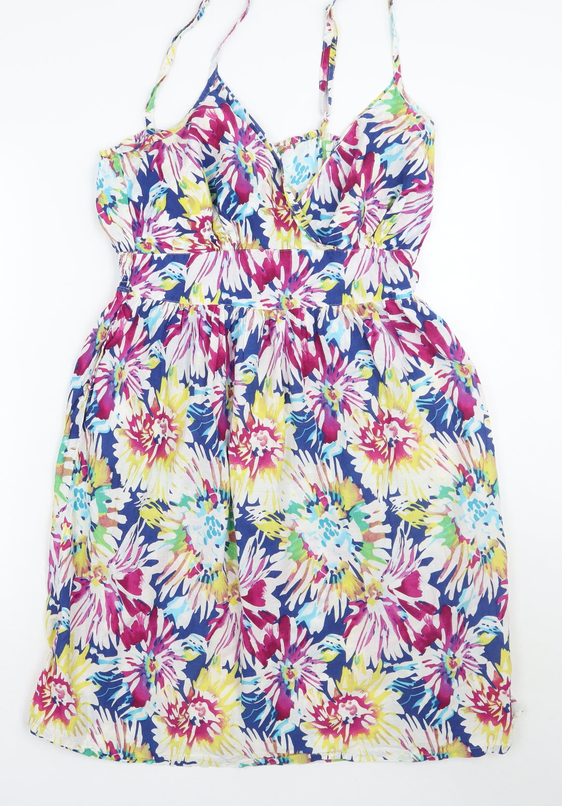 Papaya Womens White Floral  A-Line  Size 16