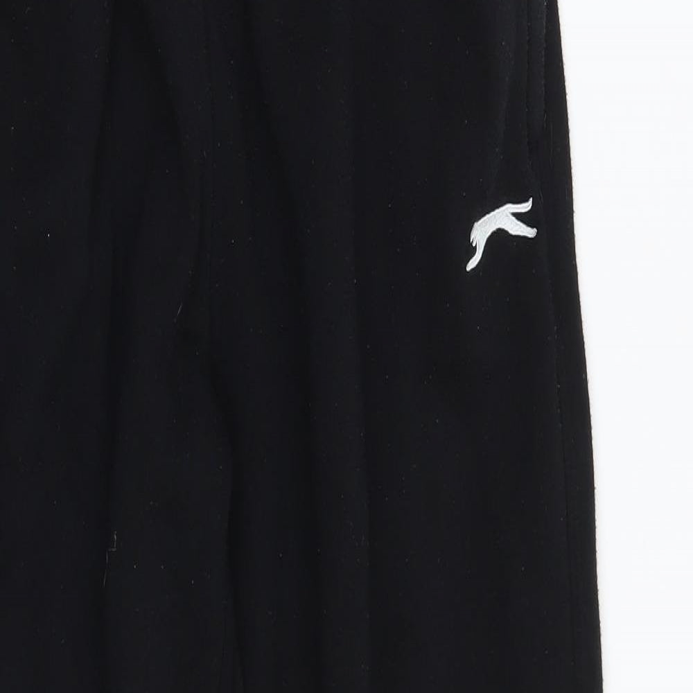 Slazenger Mens Black   Sweatpants Trousers Size L L30 in